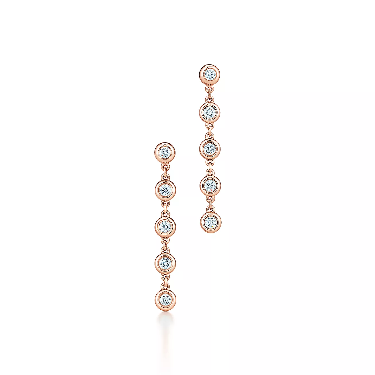 Tiffany Elsa Peretti® Diamonds by the Yard® Drop Earrings (1:1 replica)
