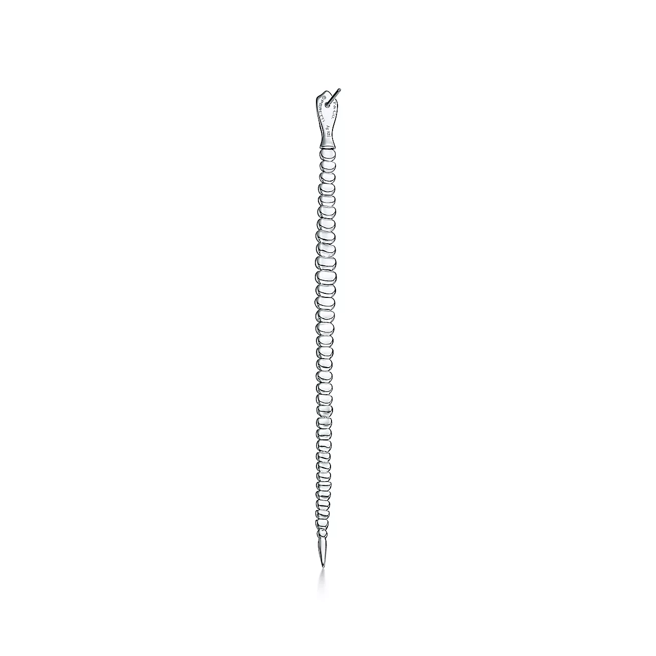 Tiffany Elsa Peretti® Snake Earrings in Sterling Silver (1:1 replica)
