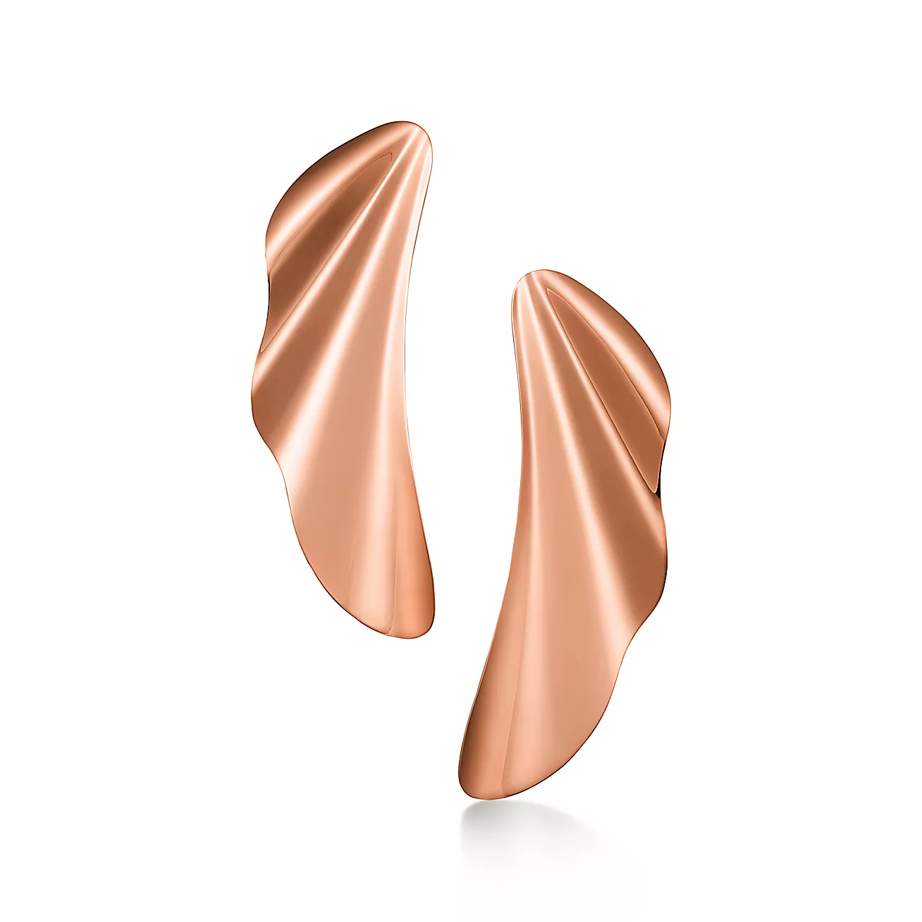 Tiffany Elsa Peretti® High Tide Earrings in Rose Gold (1:1 replica)