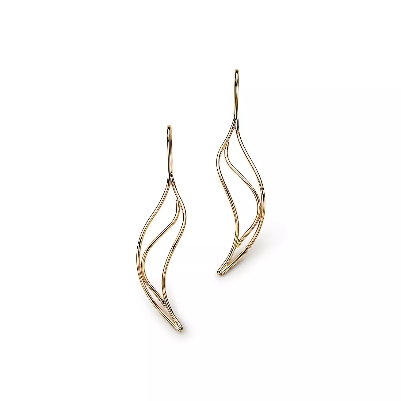 Tiffany Elsa Peretti® Mesh Scarf Earrings (1:1 replica)