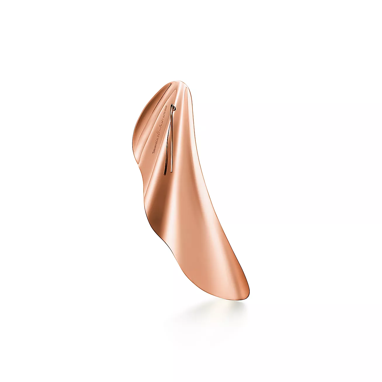 Tiffany Elsa Peretti® High Tide Earrings in Rose Gold (1:1 replica)