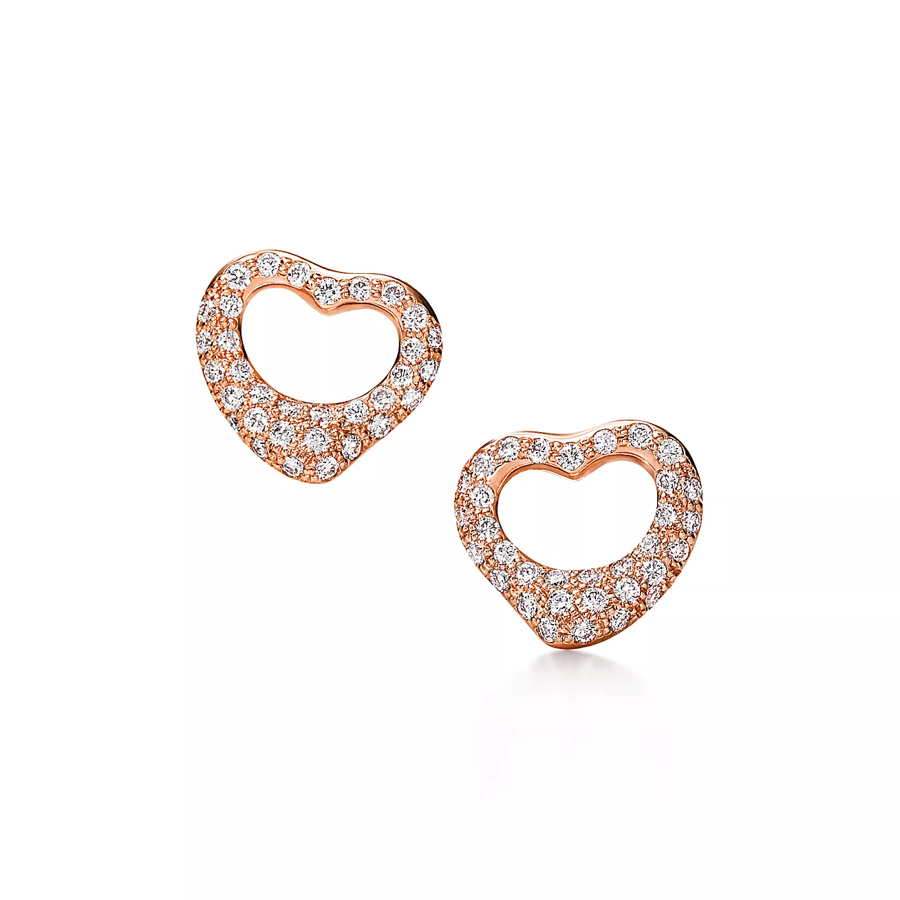 Tiffany Elsa Peretti® Open Heart Earrings (1:1 replica)