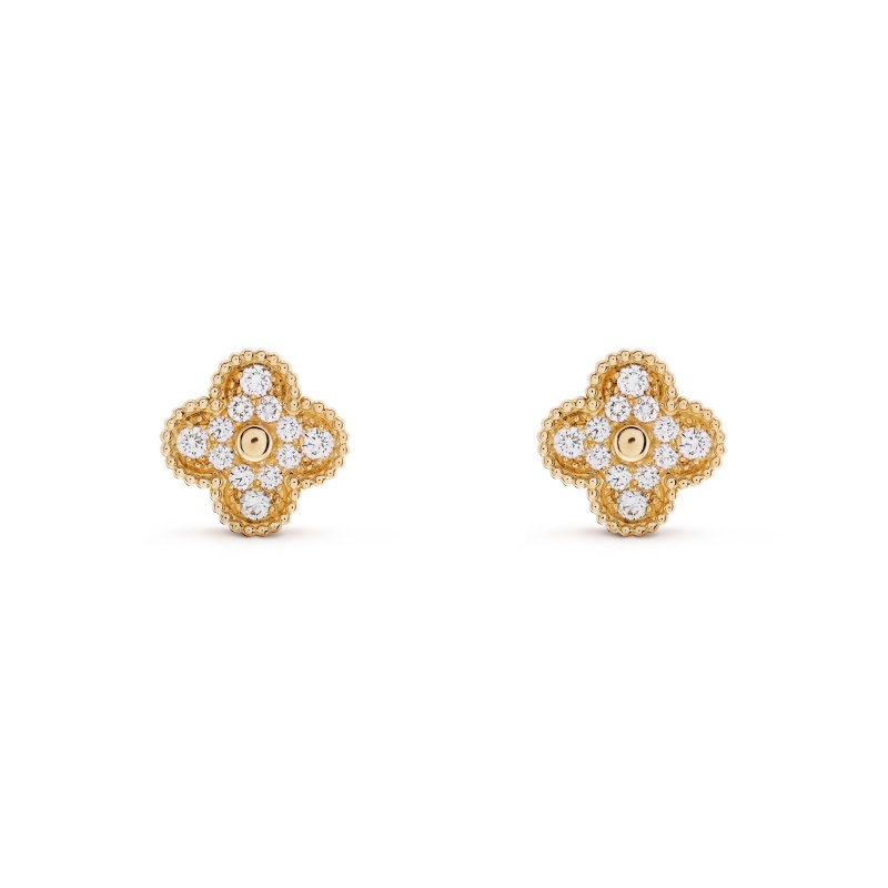 Replicate Vintage Alhambra earrings(1:1 replica)