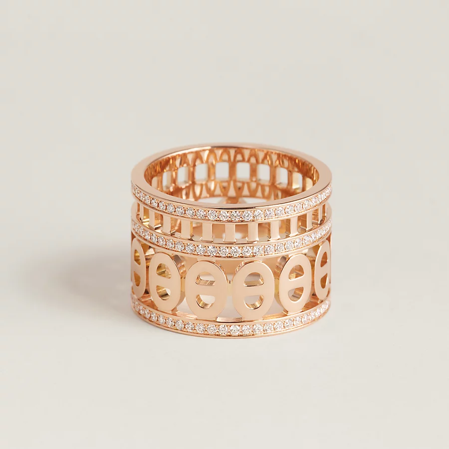 Replicate Chaine d ancre Divine ring, medium model(1:1 replica)