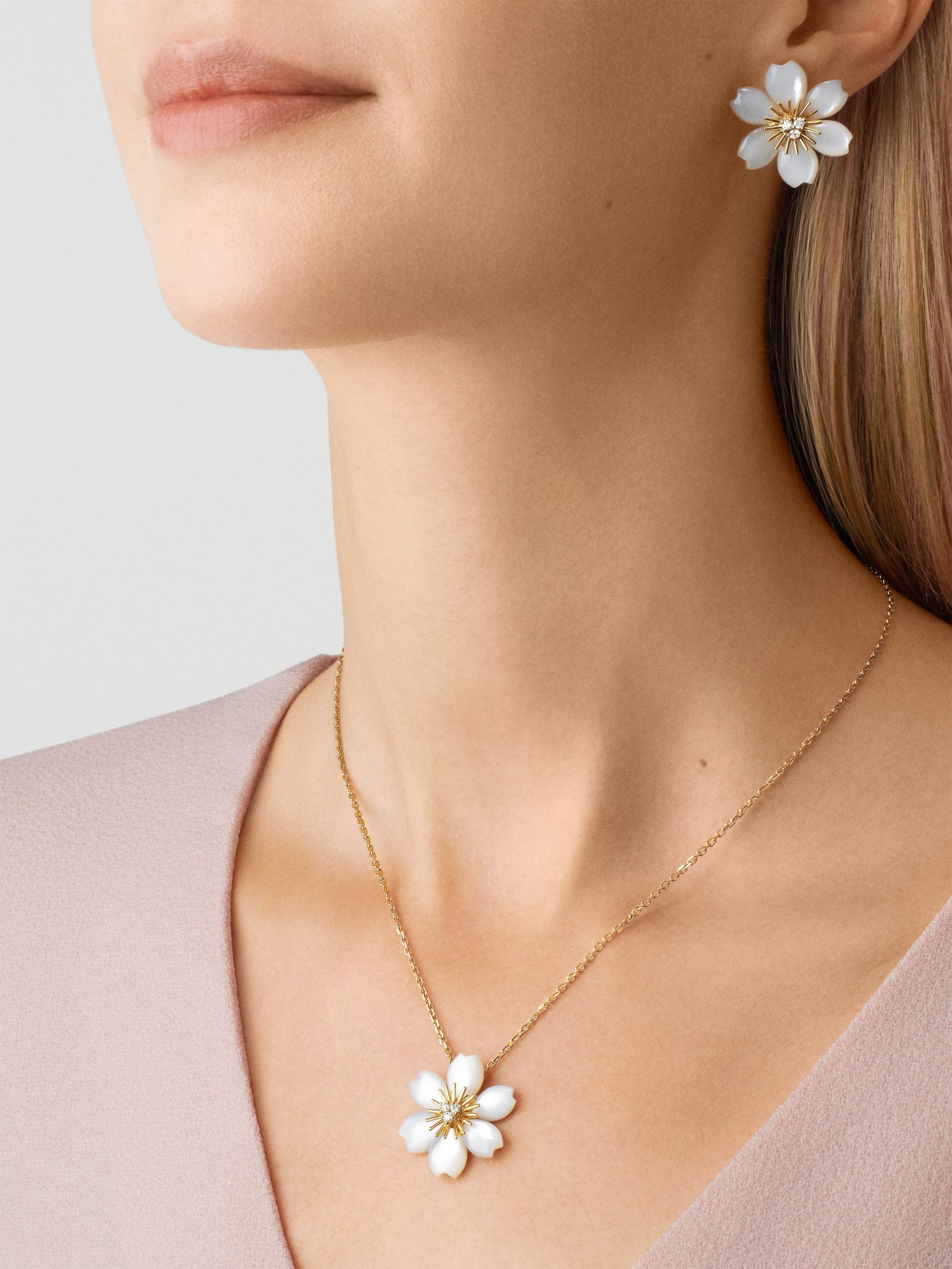 Replicate Rose de Noël pendant, mini model(1:1 replica)