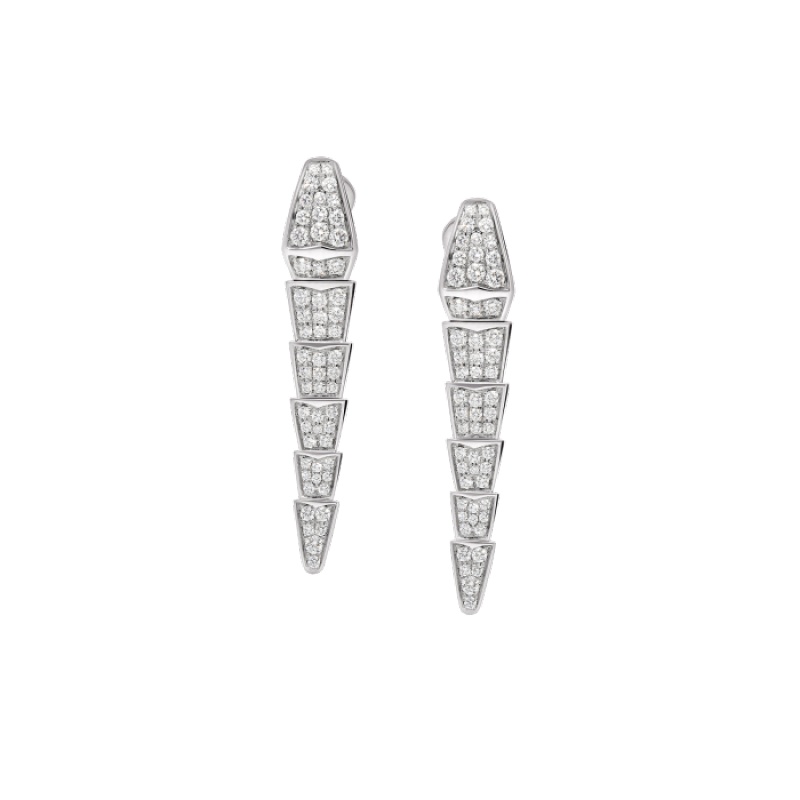 Replicate Serpenti Viper Earrings(1:1 replica)