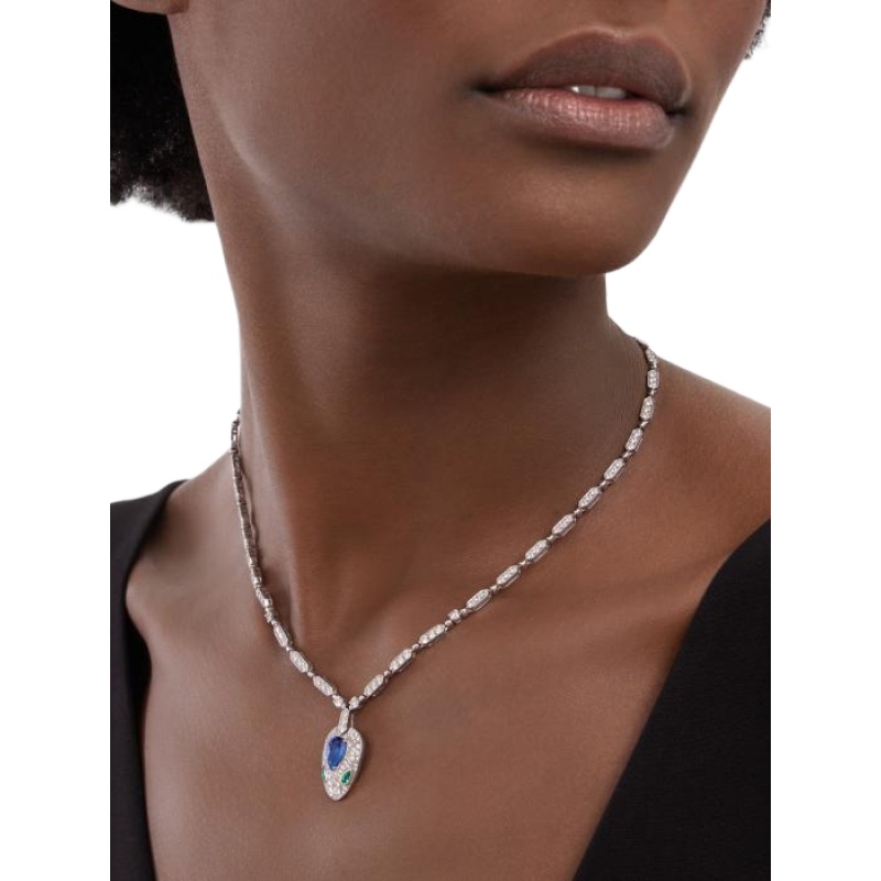 Replicate Serpenti Collection Necklace(1:1 replica)