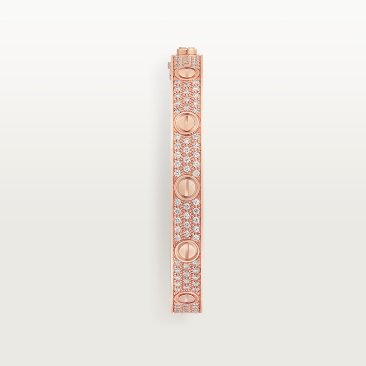 Top 1:1 replica Cartier Replicate LOVE bracelet, classic model, paved(1:1 replica)