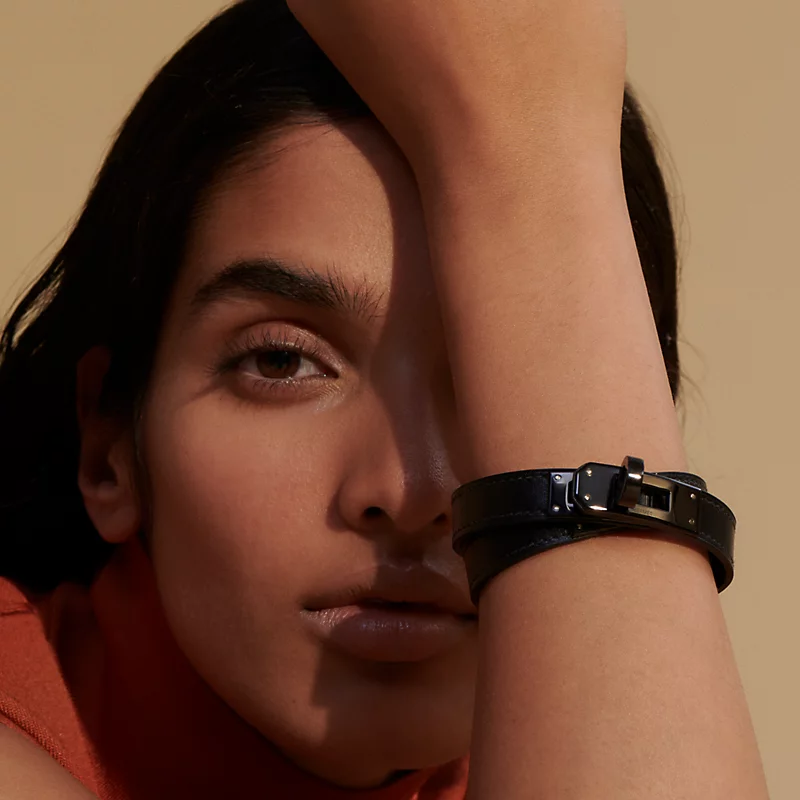 Replicate Kelly Double Circle So Black Bracelet(1:1 replica)