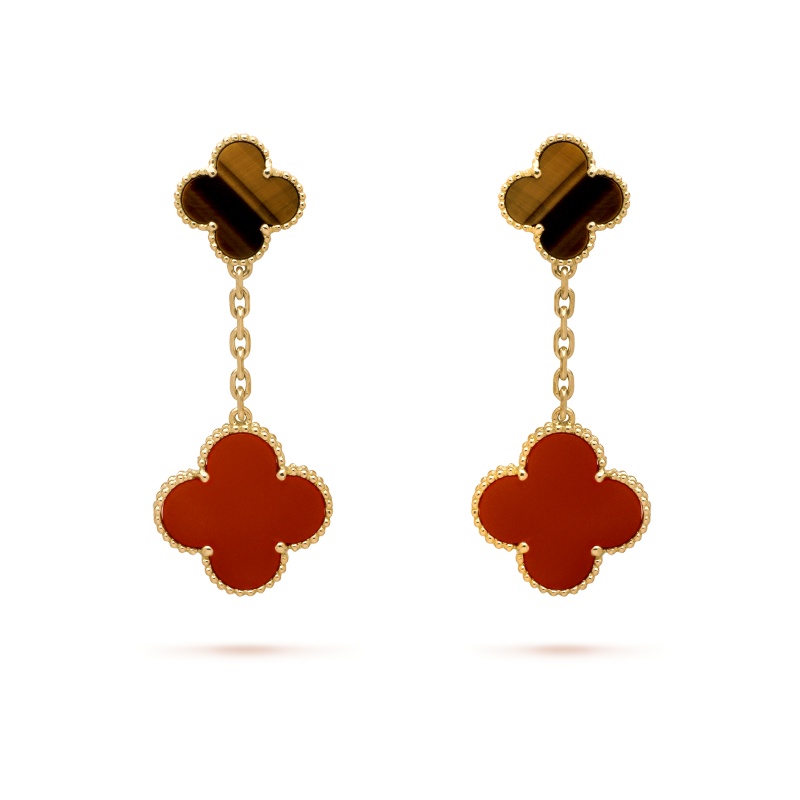 Replicate Magic Alhambra earrings, 2 motifs(1:1 replica)