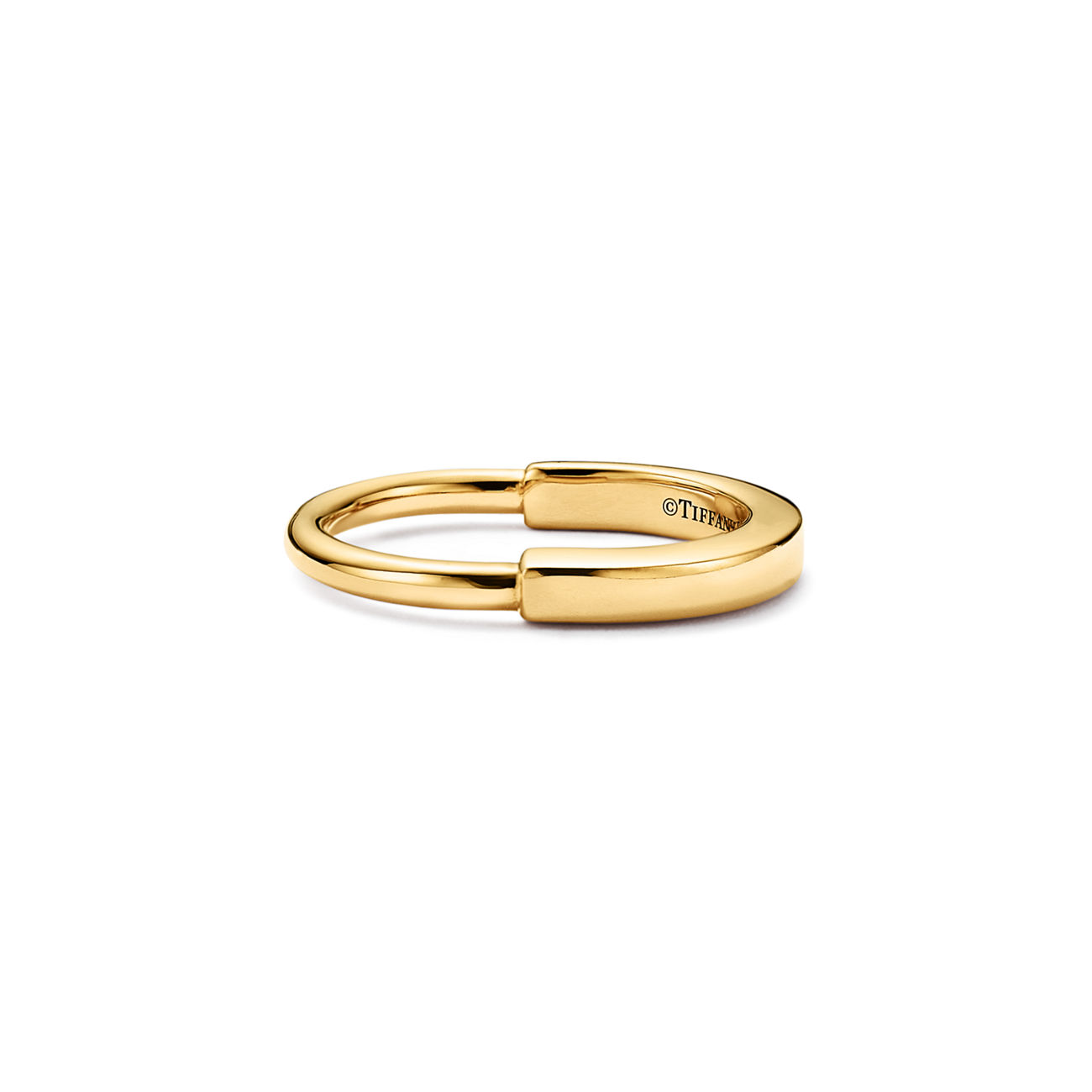 Tiffany Lock Ring in Yellow Gold (1:1 replica)