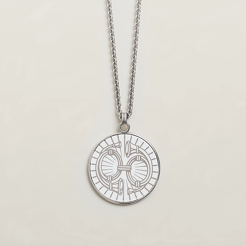 Replicate Medaille Bijou Deux Cors necklace, large(1:1 replica)