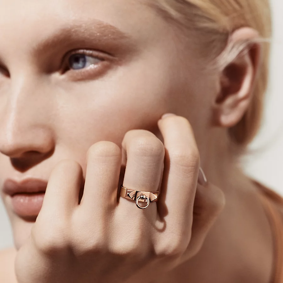 Replicate Collier de chien ring, small model(1:1 replica)