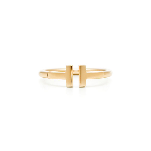 Tiffany T Wire Ring in Yellow Gold (1:1 replica)