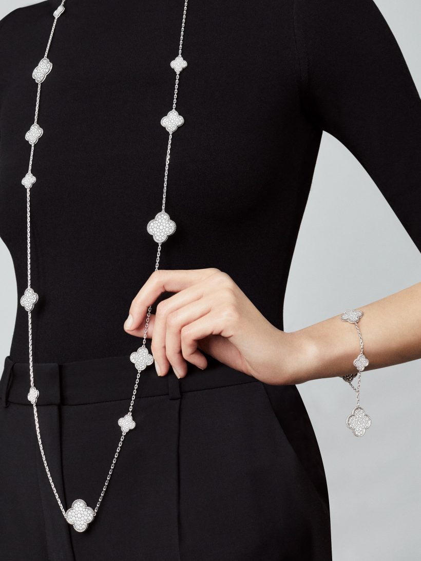 Replicate Magic Alhambra bracelet, 5 motifs(1:1 replica)