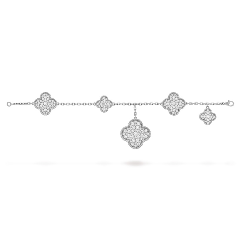 Replicate Magic Alhambra bracelet, 5 motifs(1:1 replica)