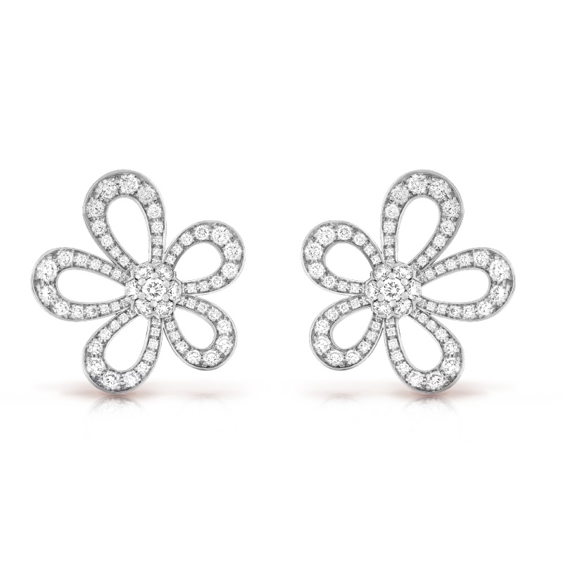 Replicate Flowerlace earrings(1:1 replica)