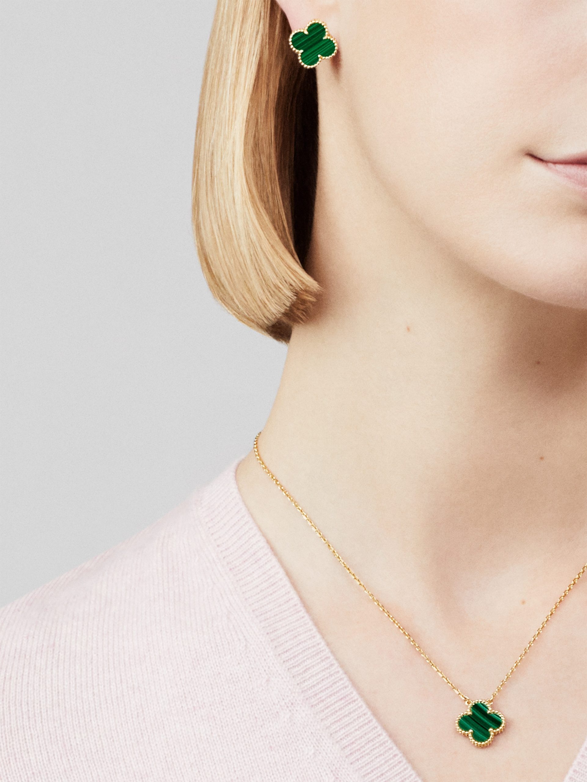 Replicate Vintage Alhambra earrings(1:1 replica)