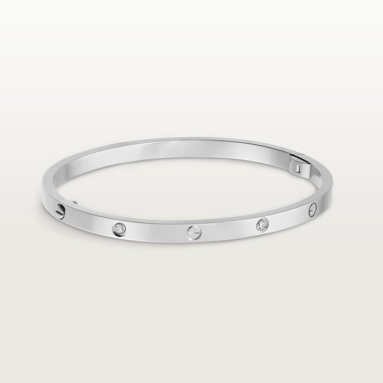 Top 1:1 replica Cartier Replicate LOVE bracelet, small model, 6 diamonds(1:1 replica)