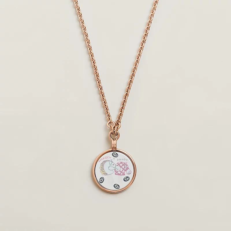 Replicate Medaille Funny Ice Cream necklace, small model(1:1 replica)