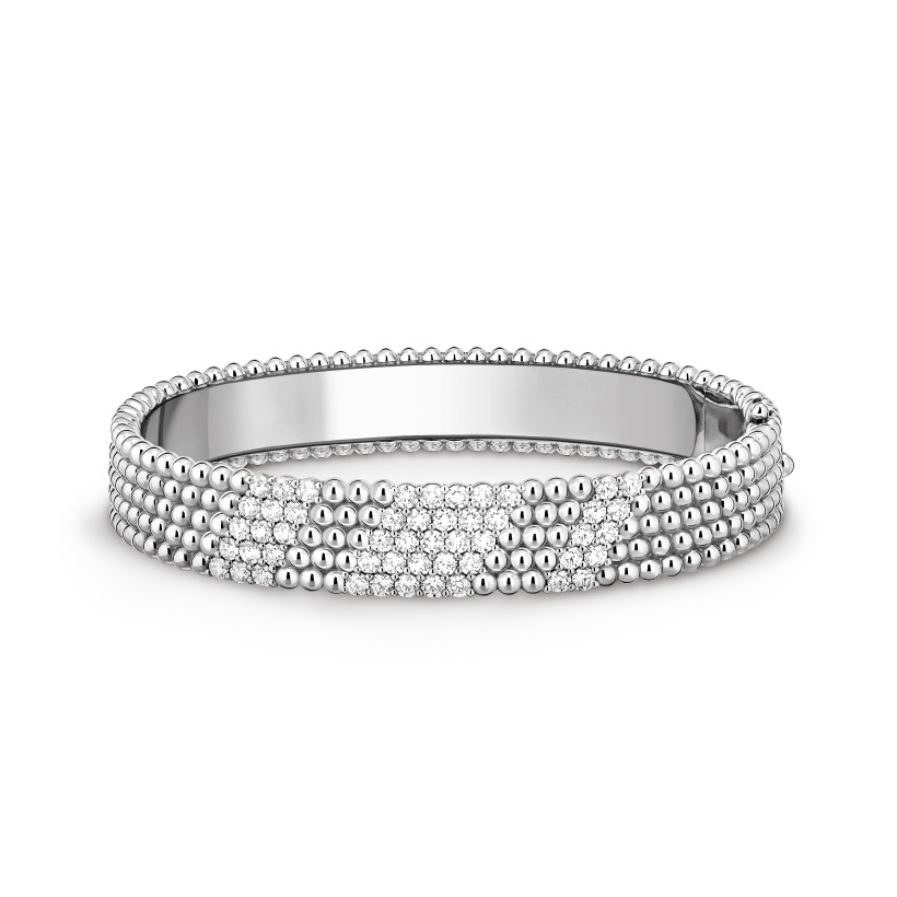 Replicate Perlée diamonds bracelet, 5 rows, medium model(1:1 replica)
