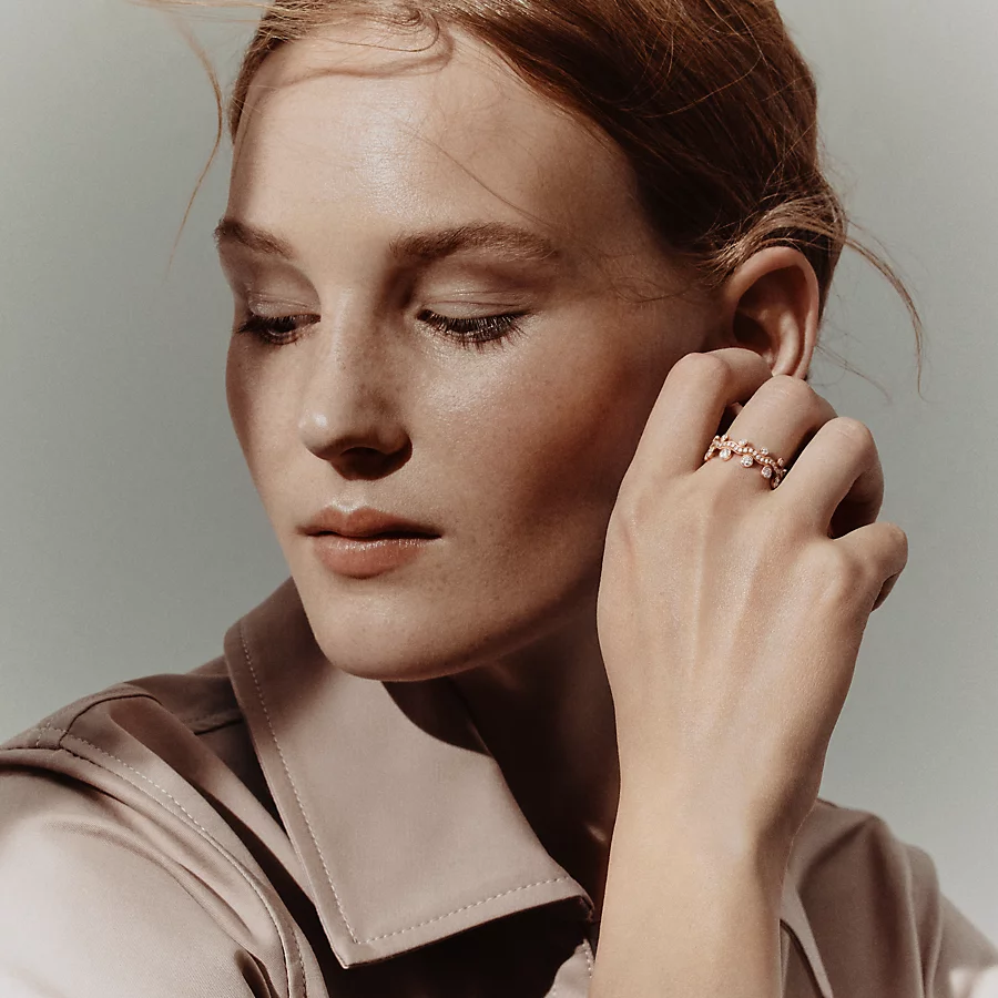 Replicate Reseau Lumiere ring(1:1 replica)