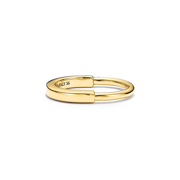 Tiffany Lock Ring in Yellow Gold (1:1 replica)