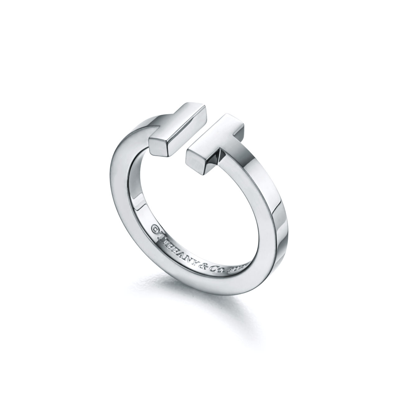 Tiffany T Square Ring in Sterling Silver (1:1 replica)