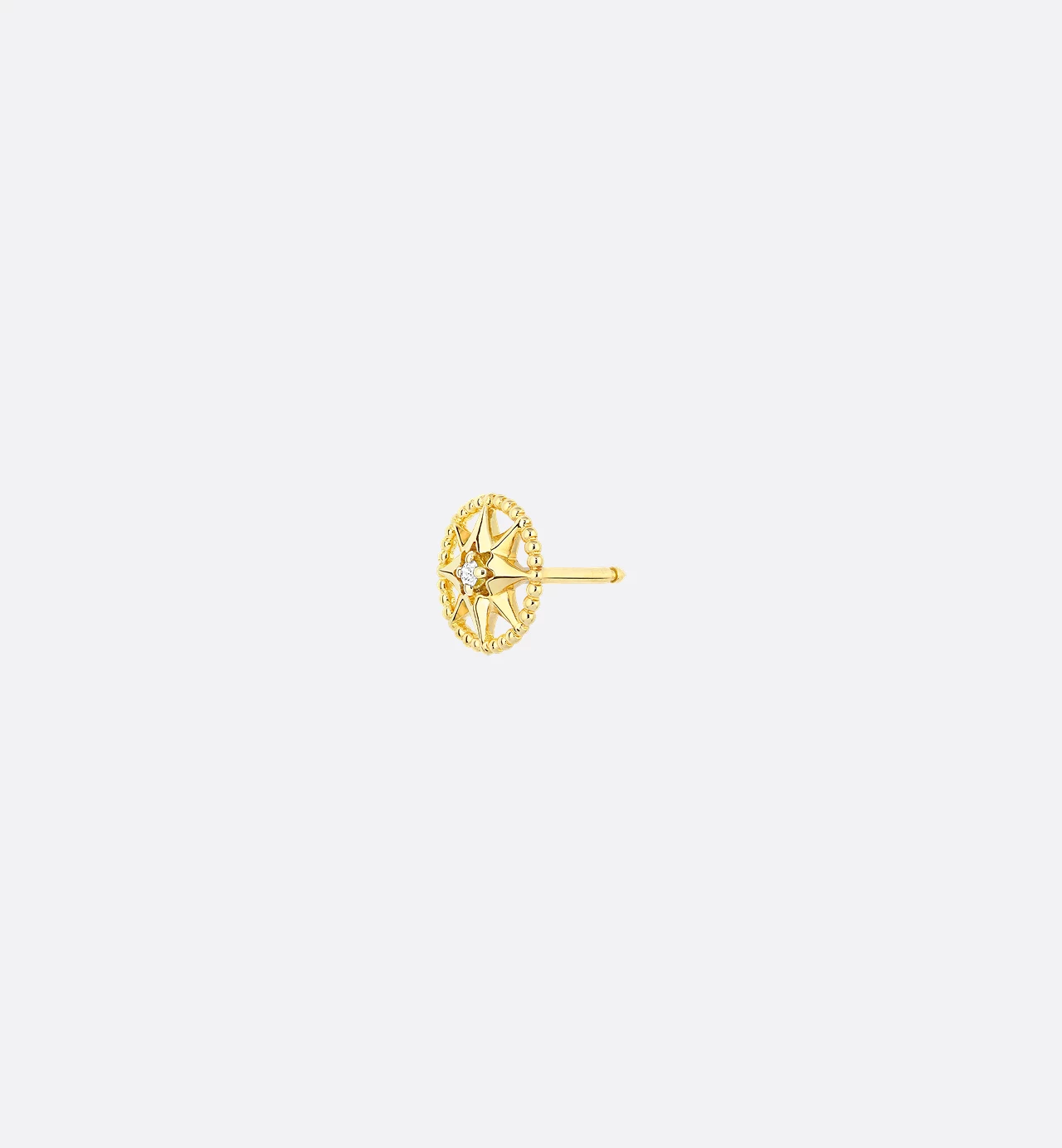 Top 1:1 replica Dior Small Rose des Vents Single Earring