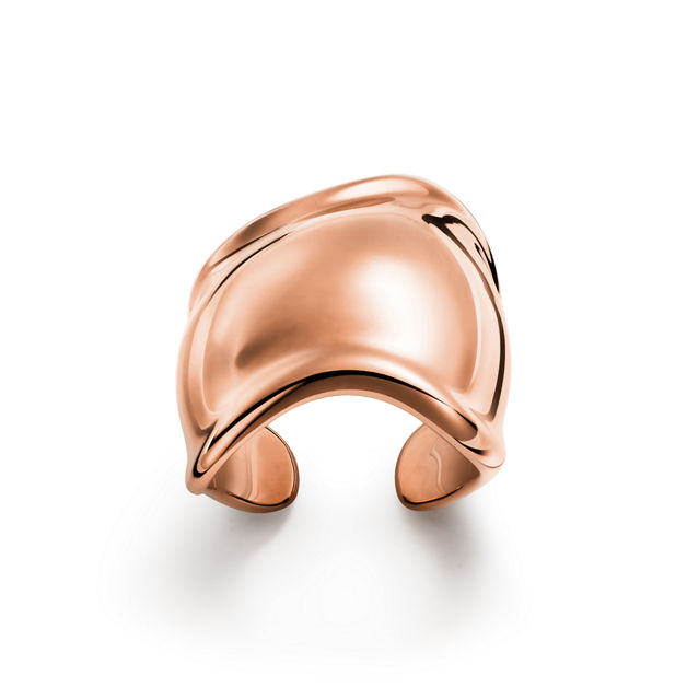Tiffany Elsa Peretti® Bone Ring in Rose Gold (1:1 replica)