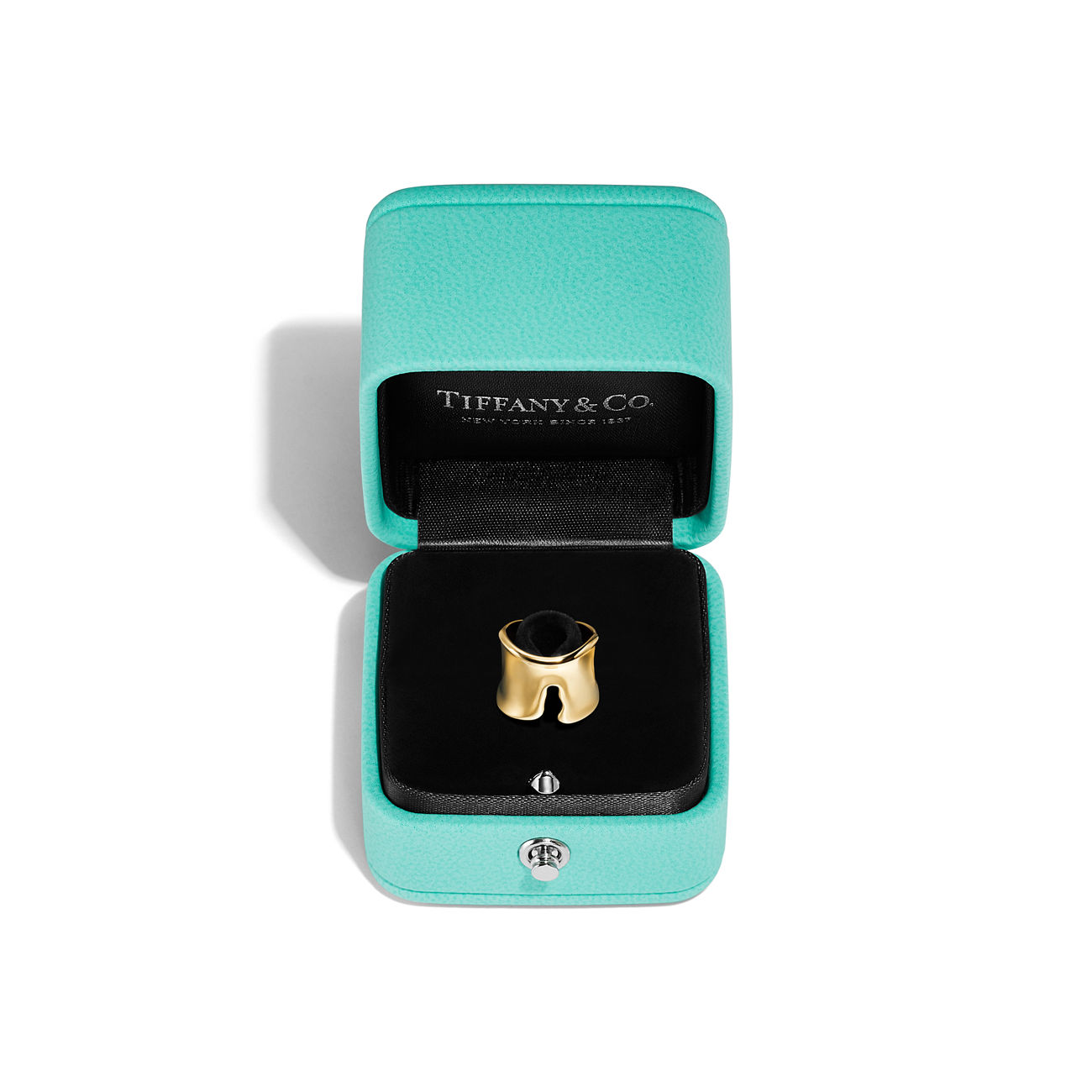 Tiffany Elsa Peretti® Split Ring in Yellow Gold (1:1 replica)