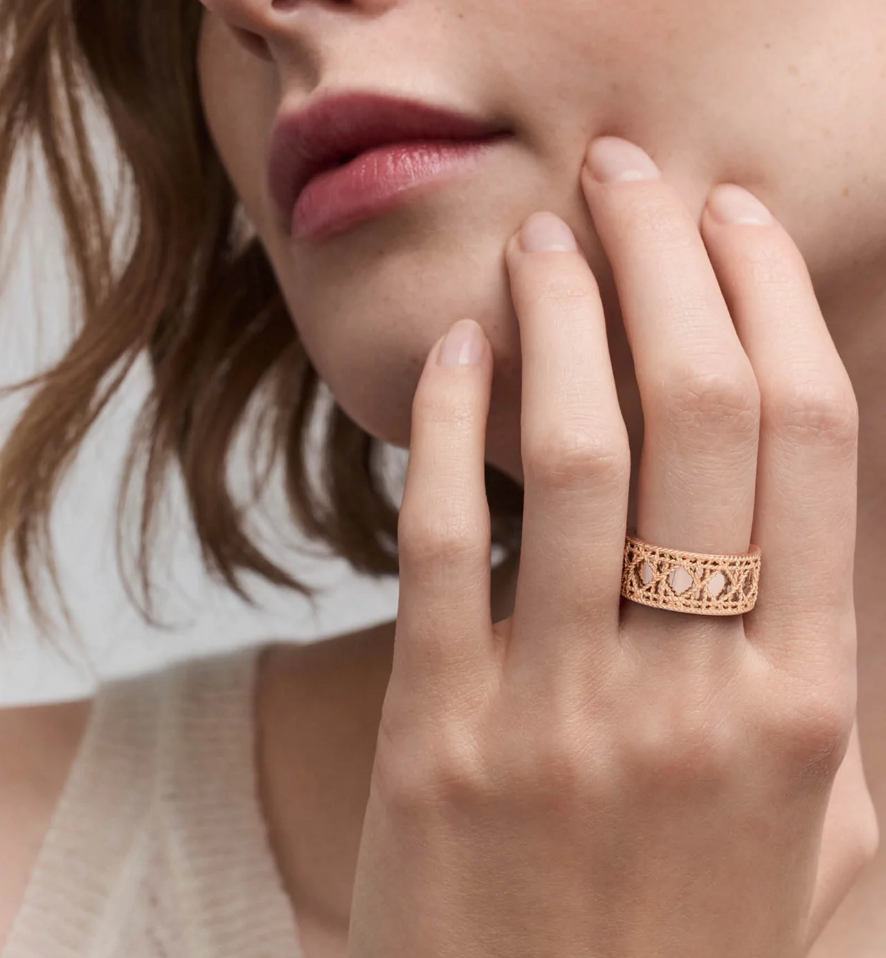 Top 1:1 replica Dior My Dior Ring