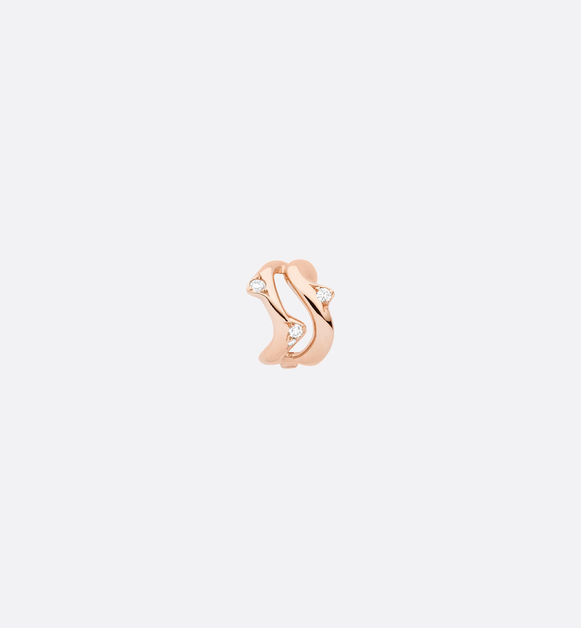 Top 1:1 replica Dior Bois de Rose Single Ear Cuff
