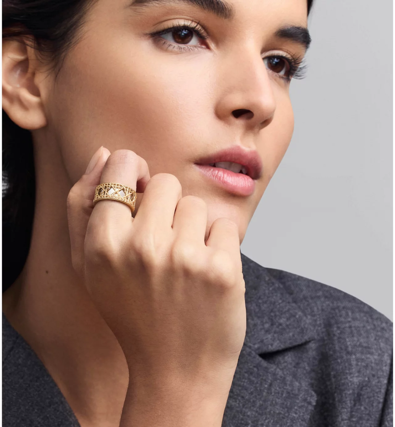 Top 1:1 replica Dior My Dior Ring