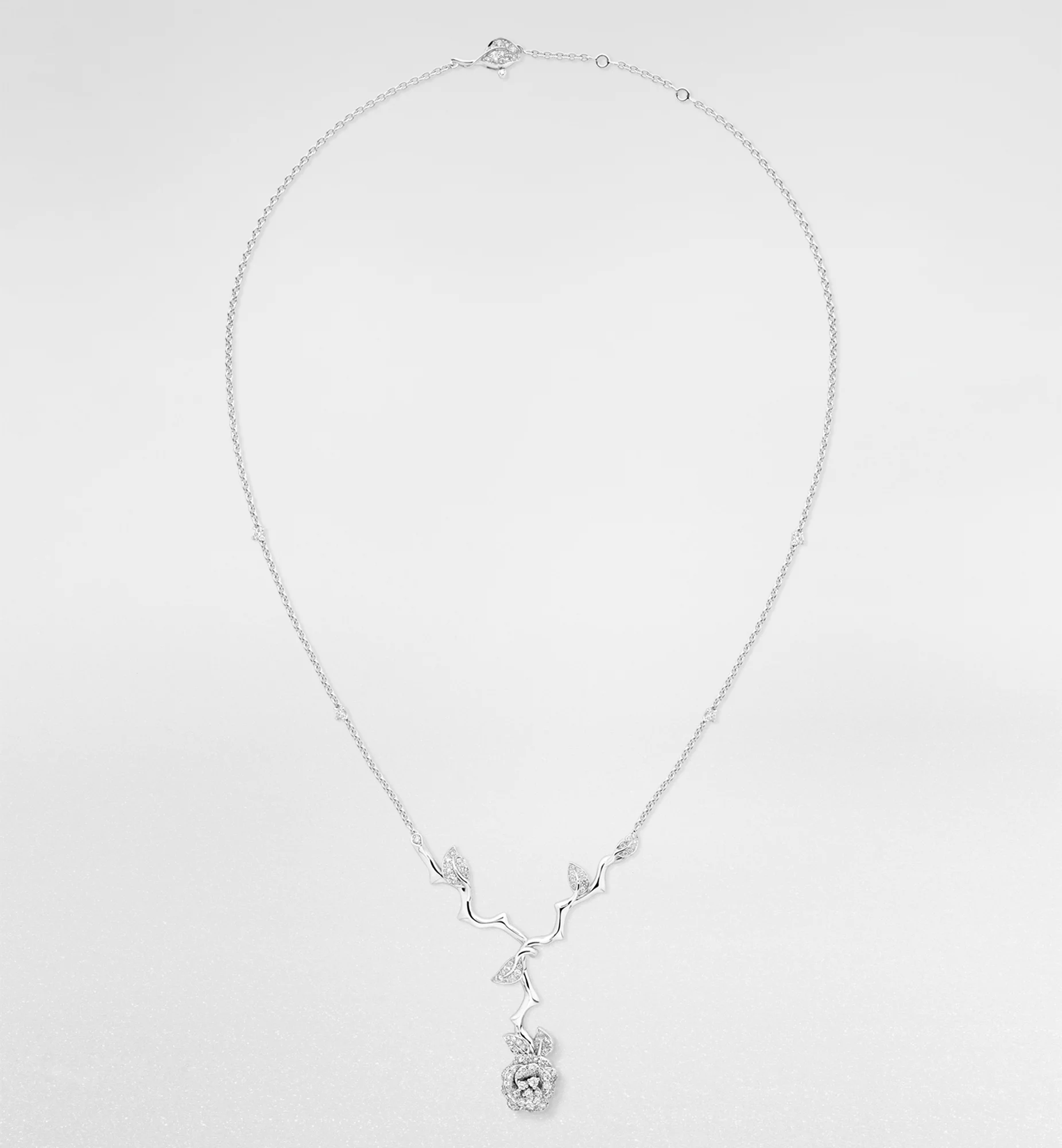 Top 1:1 replica Dior Medium Rose Dior Bagatelle Necklace