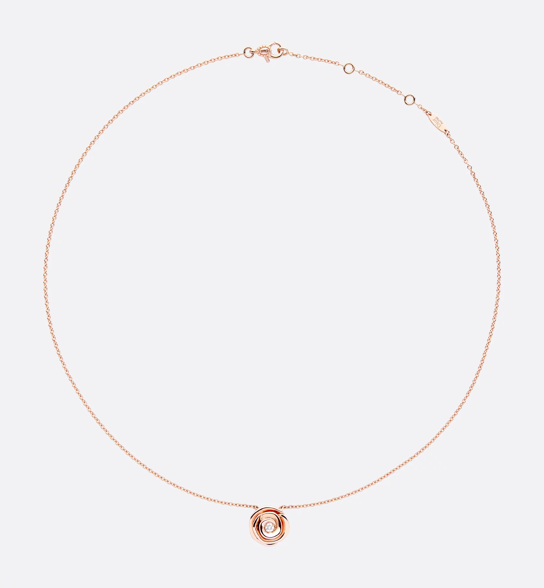 Top 1:1 replica Dior Large Rose Dior Couture Necklace