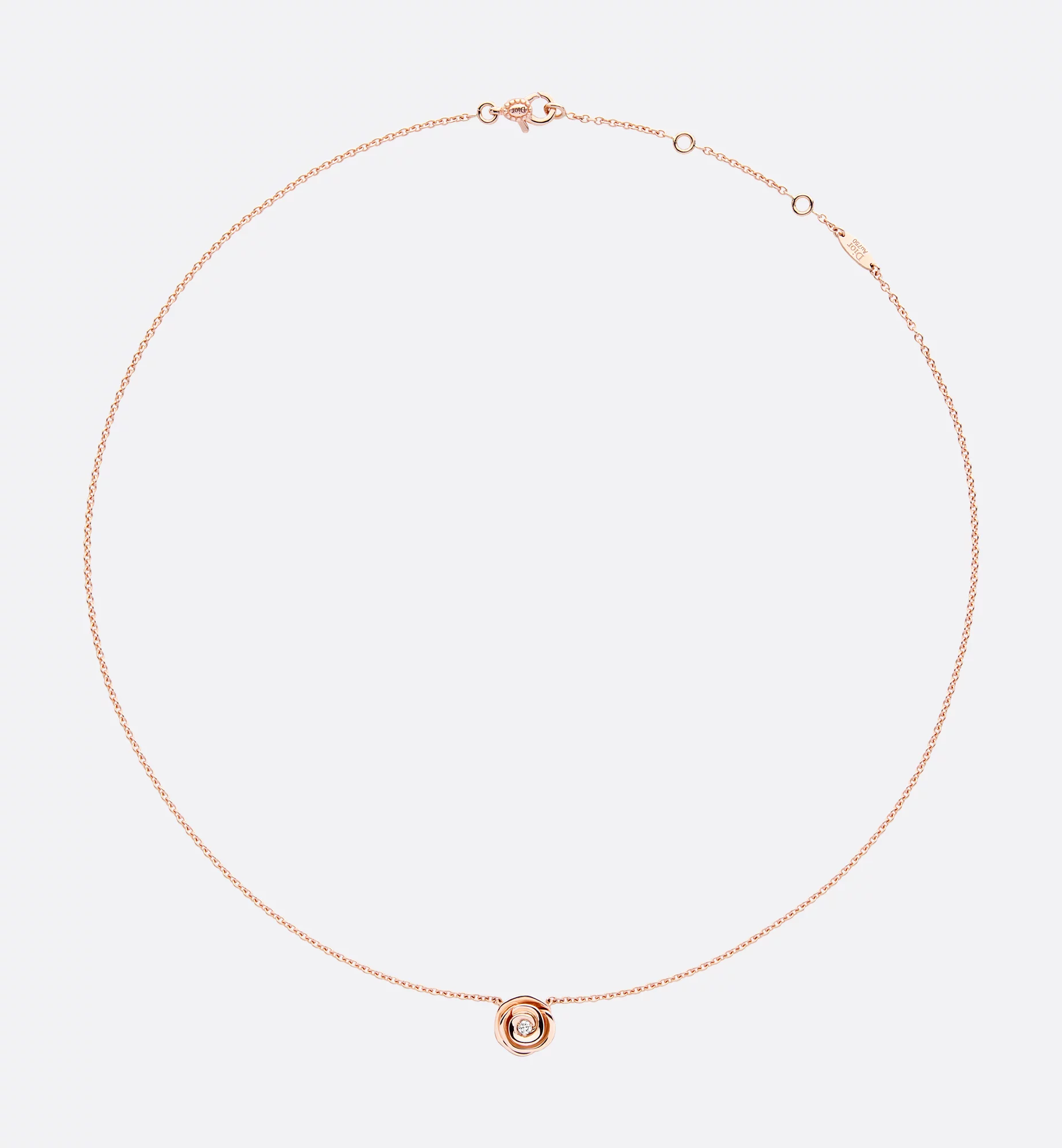 Top 1:1 replica Dior Small Rose Dior Couture Necklace