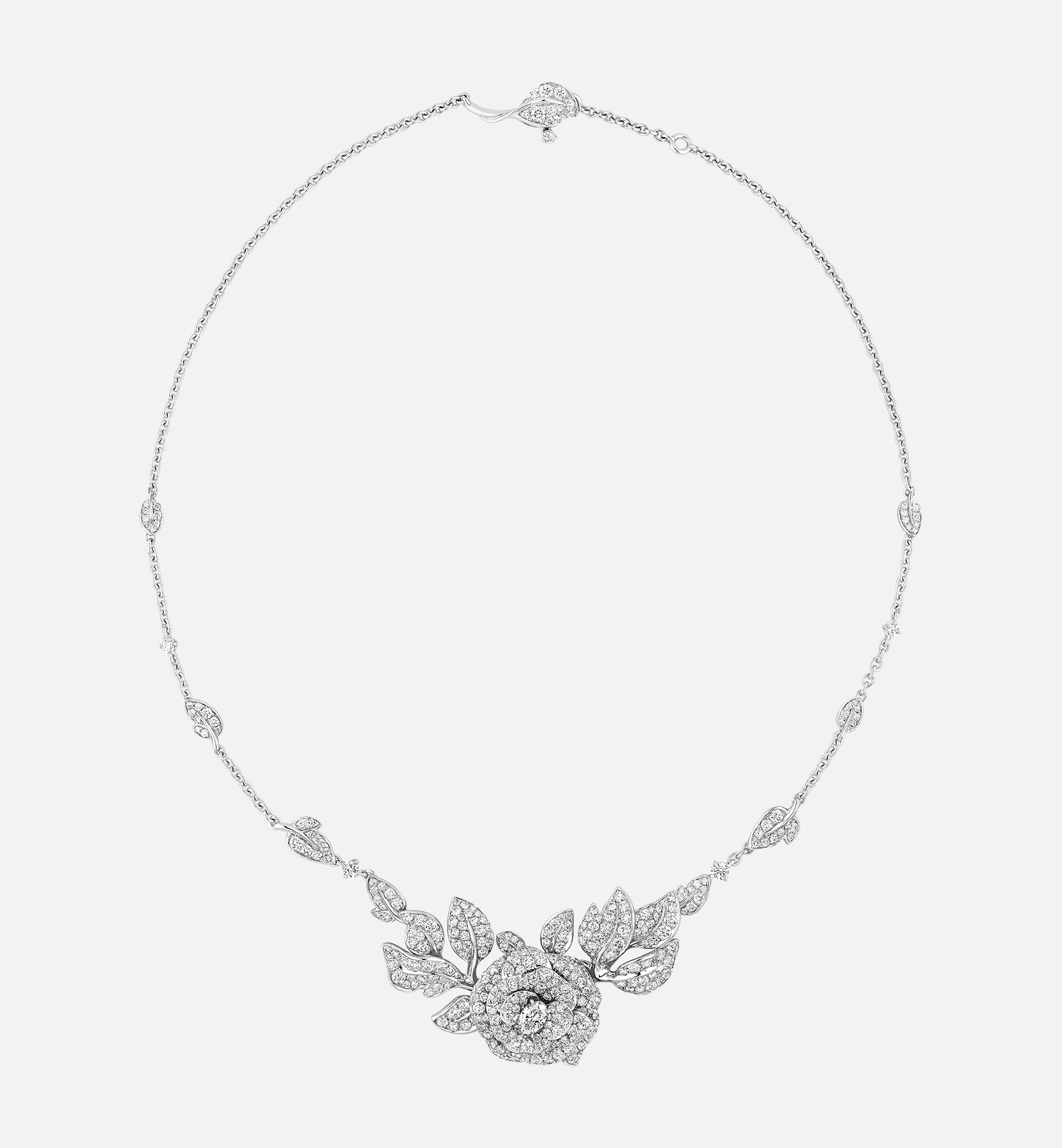 Top 1:1 replica Dior Large Rose Dior Bagatelle Necklace
