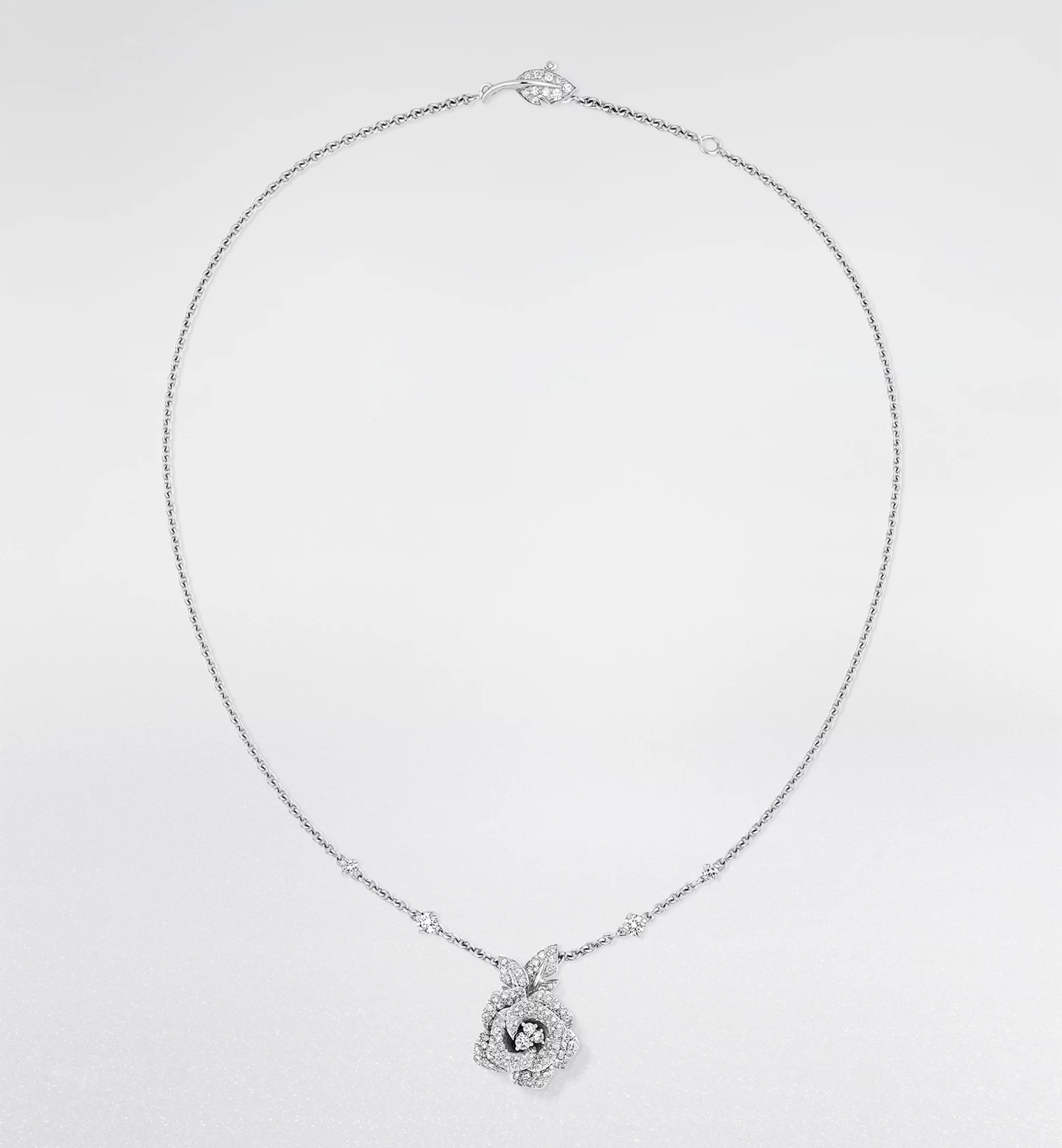 Top 1:1 replica Dior Medium Rose Dior Bagatelle Necklace