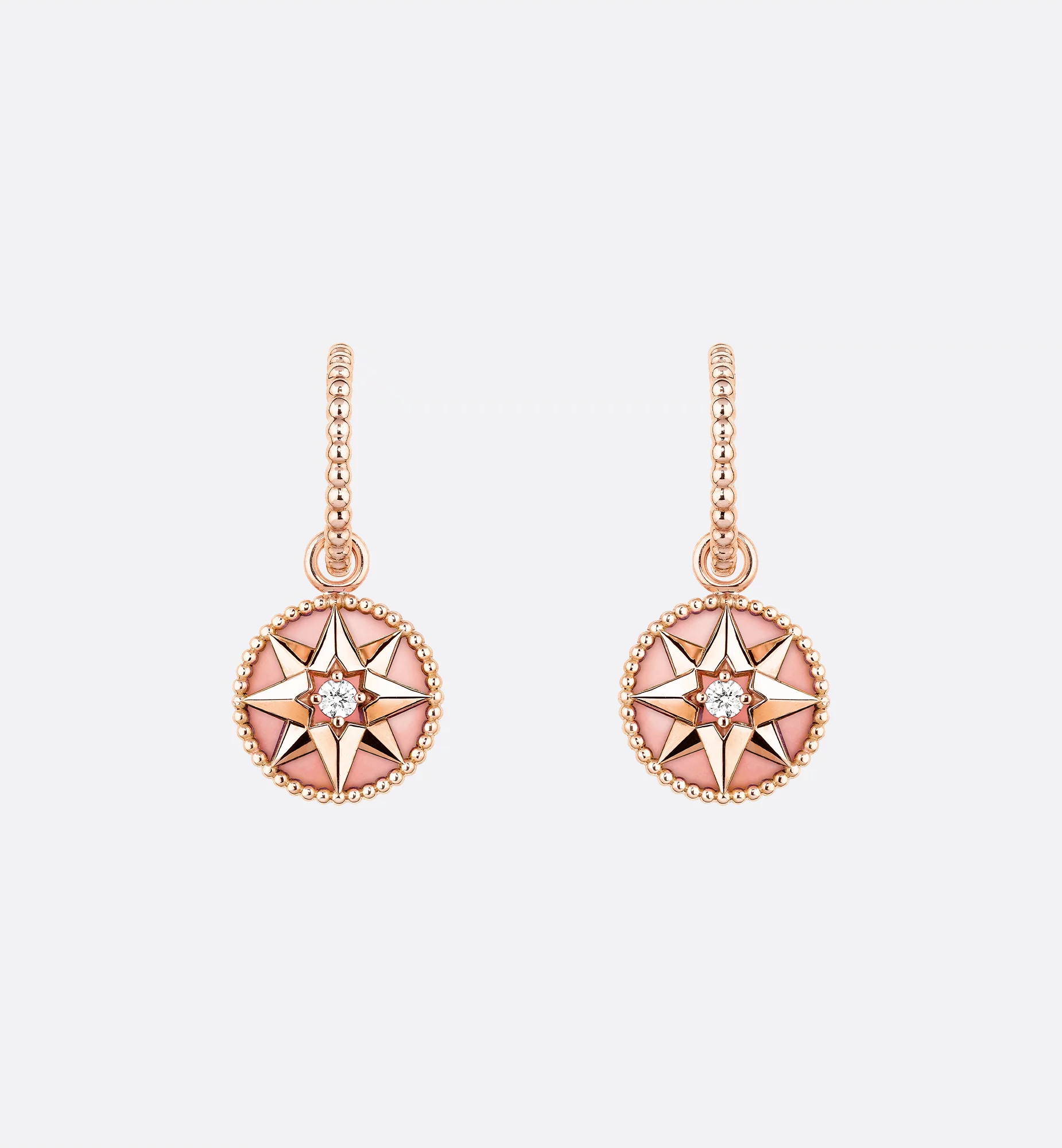 Top 1:1 replica Dior Rose des Vents Earrings
