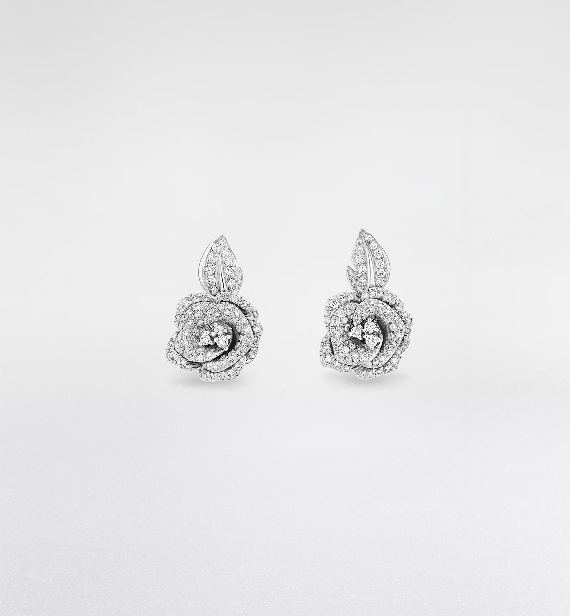 Top 1:1 replica Dior Medium Rose Dior Bagatelle Earrings