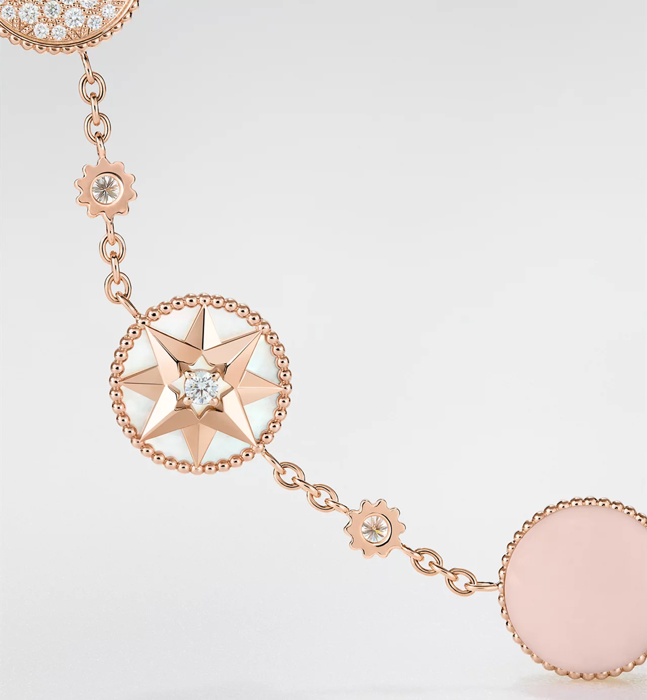 Top 1:1 replica Dior Rose des Vents Bracelet