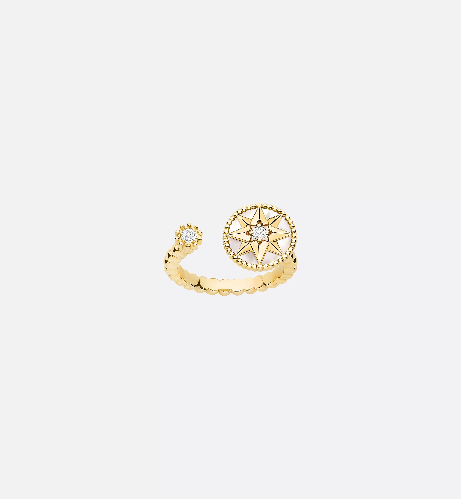 Top 1:1 replica Dior Rose des Vents Ring