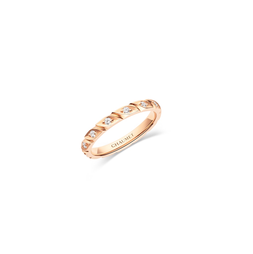 Top 1:1 replica of Chaumet Torsade de Chaumet wedding band