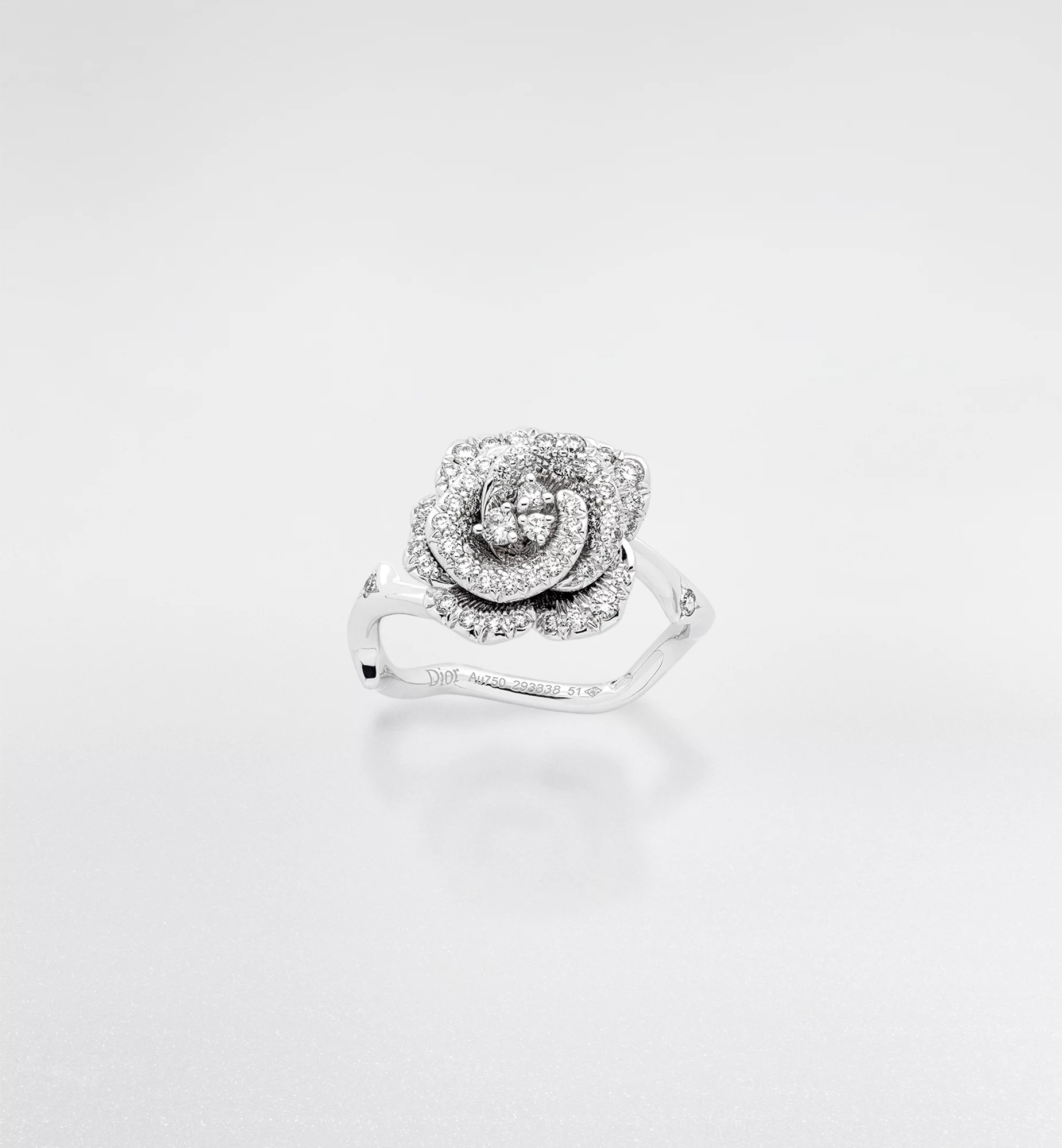 Top 1:1 replica Dior Small Rose Dior Bagatelle Ring