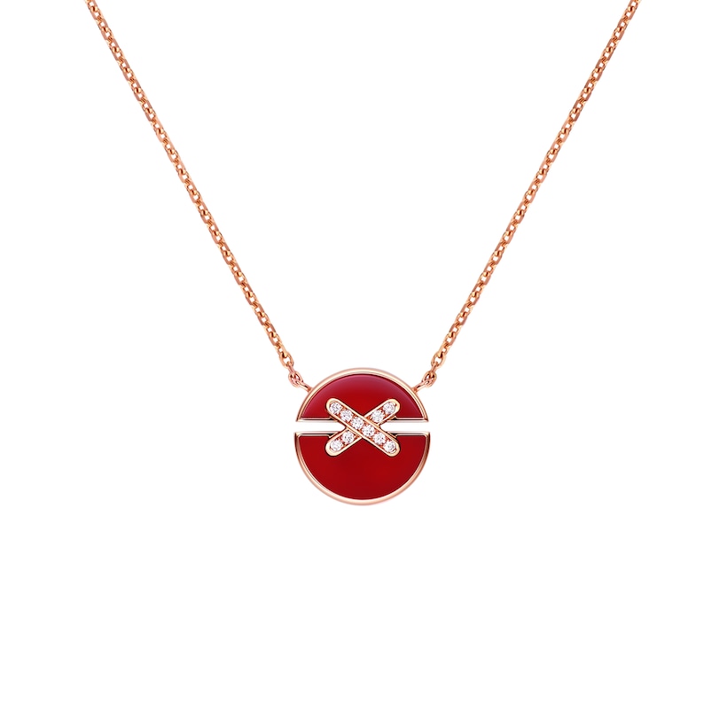 Top 1:1 replica of Chaumet Jeux de Liens Harmony Carnelian small model pendant