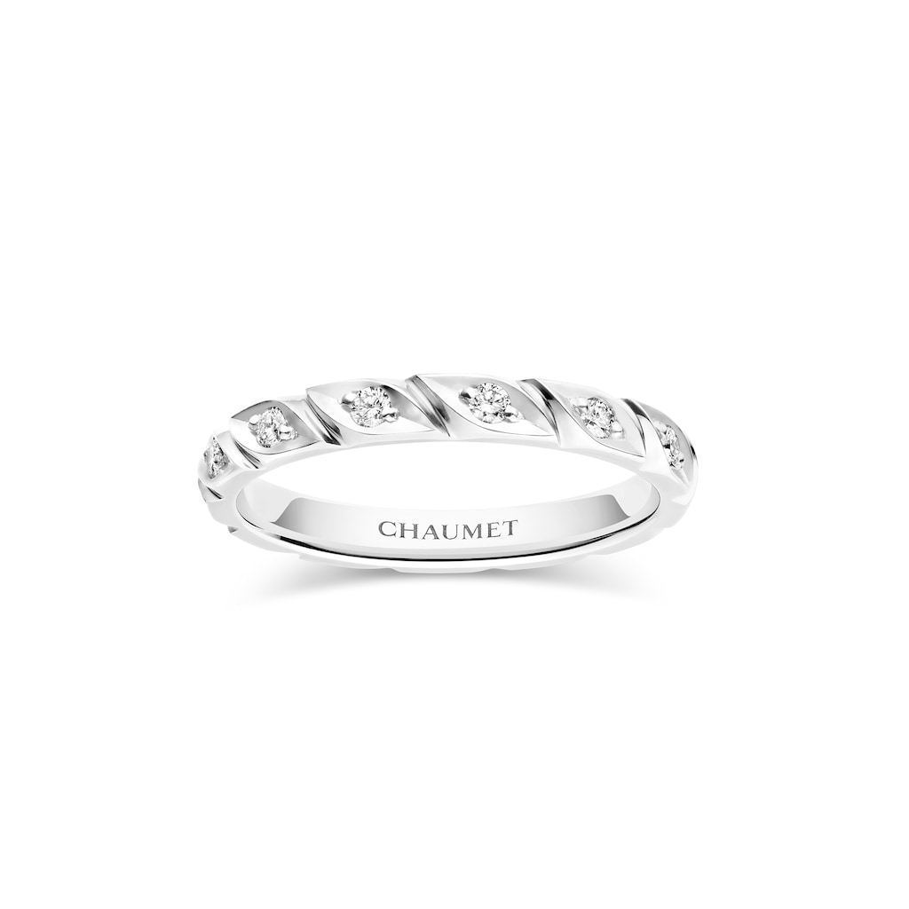 Top 1:1 replica of Chaumet Torsade de Chaumet wedding band
