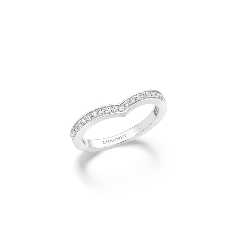Top 1:1 replica of Chaumet Joséphine Aigrette wedding band