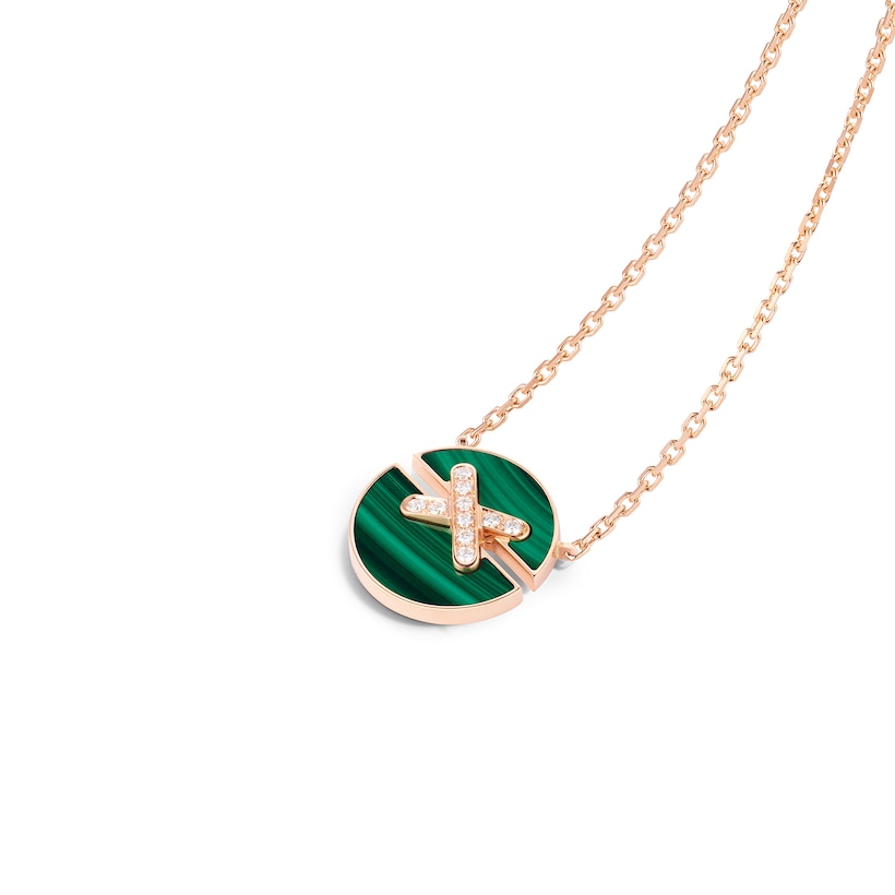 Top 1:1 replica of Chaumet Jeux de Liens Harmony Malachite small model pendant