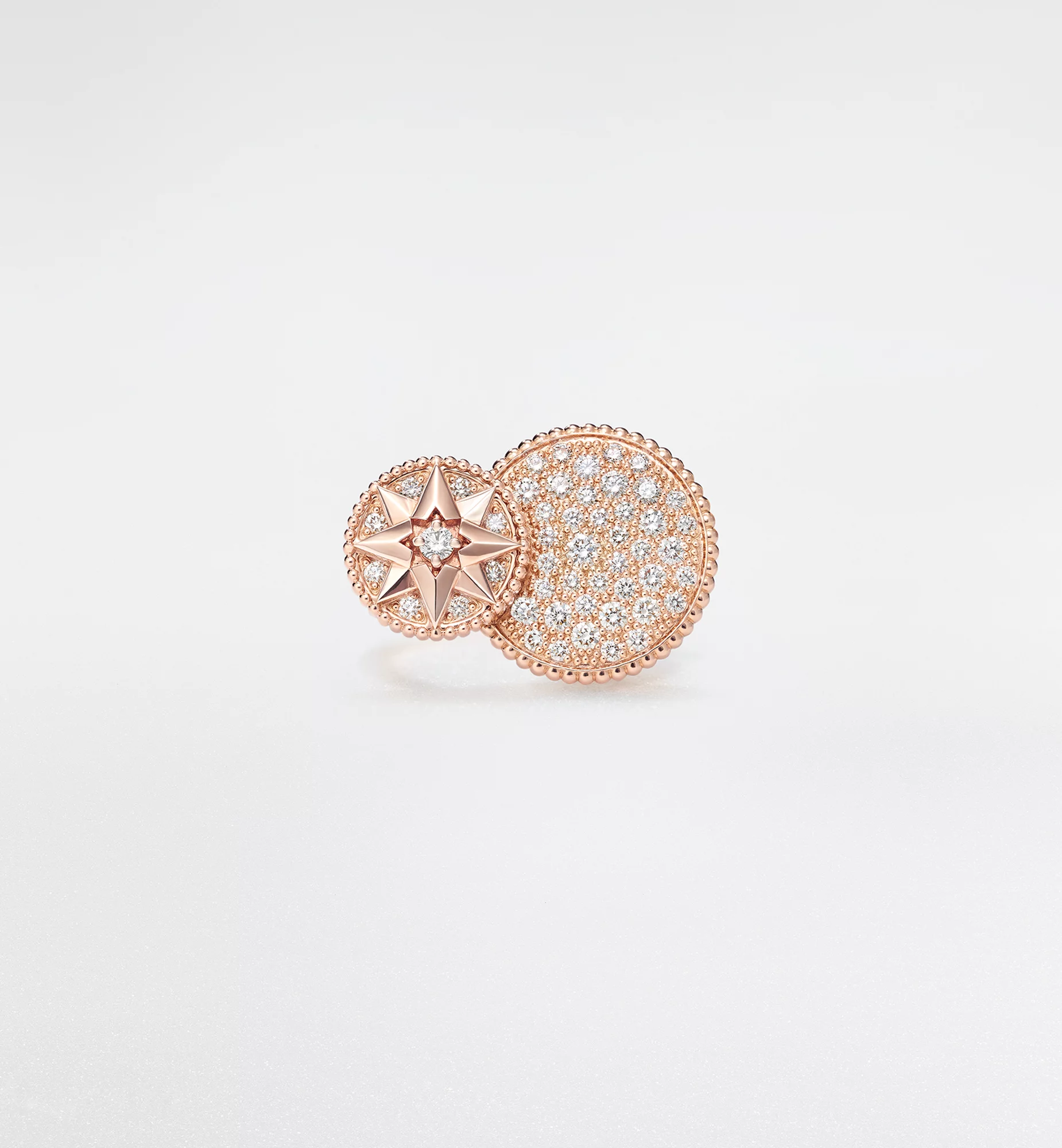 Top 1:1 replica Dior Rose des Vents Ring